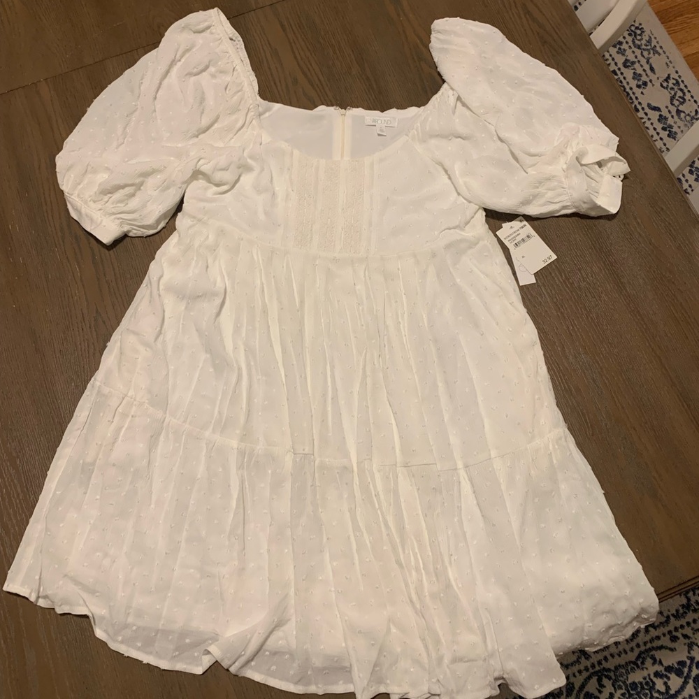 White ABOUND babydoll dress